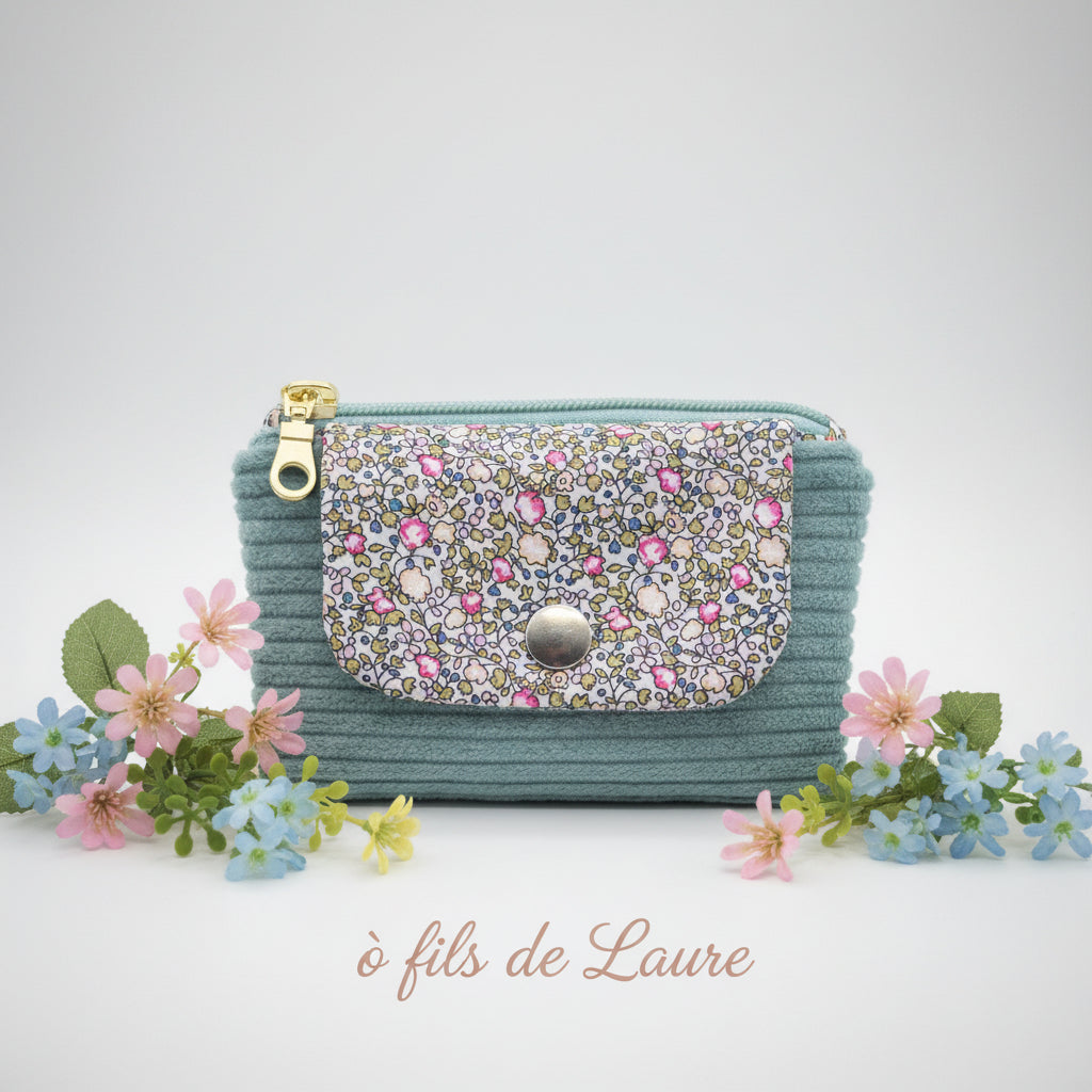 Porte-monnaie Brise Fleurie