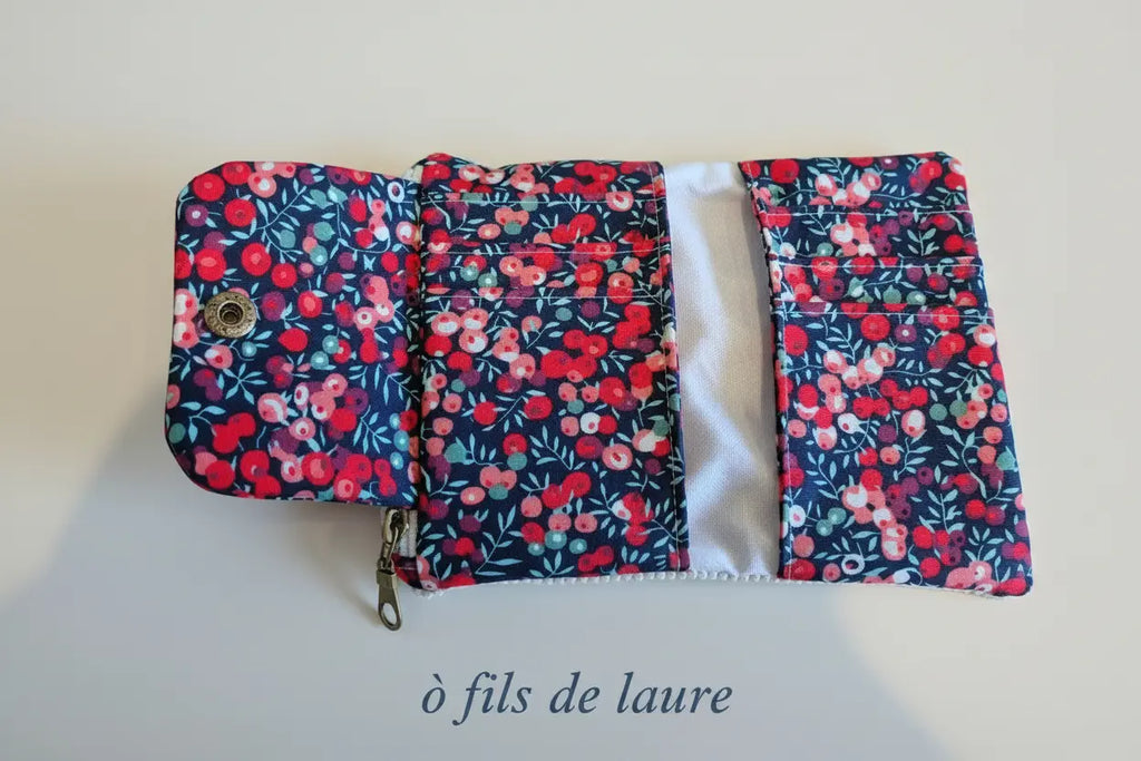 Porte-monnaie Cerise sur le Zip