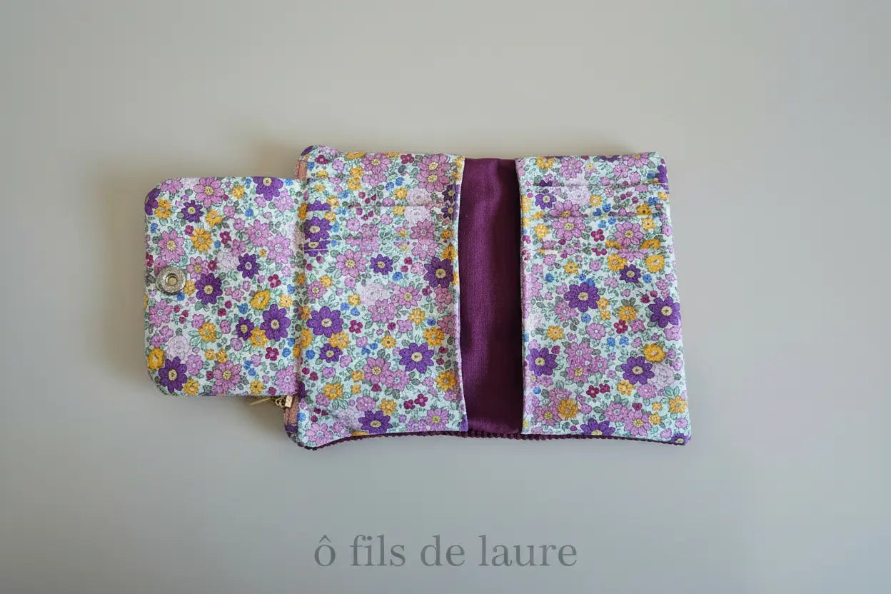 Porte-monnaie Bouquet Bohème