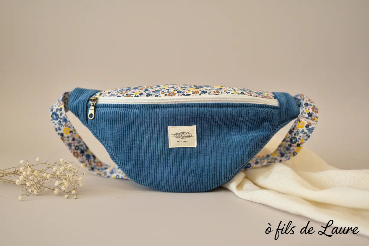 Sac banane Mélodie Fleurie