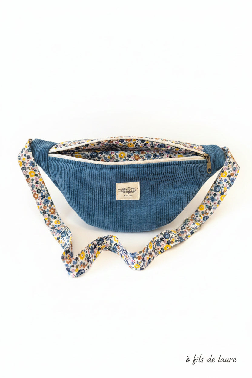 Sac banane Mélodie Fleurie