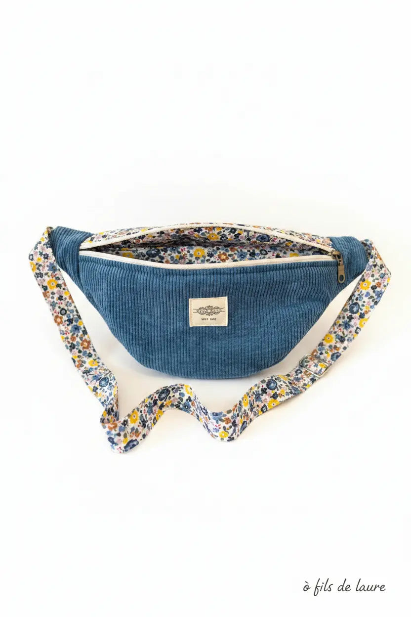 Sac banane Mélodie Fleurie