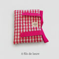 Pochette livre de poche Fuchsia & Pages