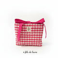 Pochette livre de poche Fuchsia & Pages