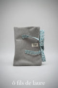 Pochette livre broché Lin & Feuillages