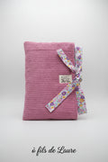 Pochette livre broché Velours Bonbon