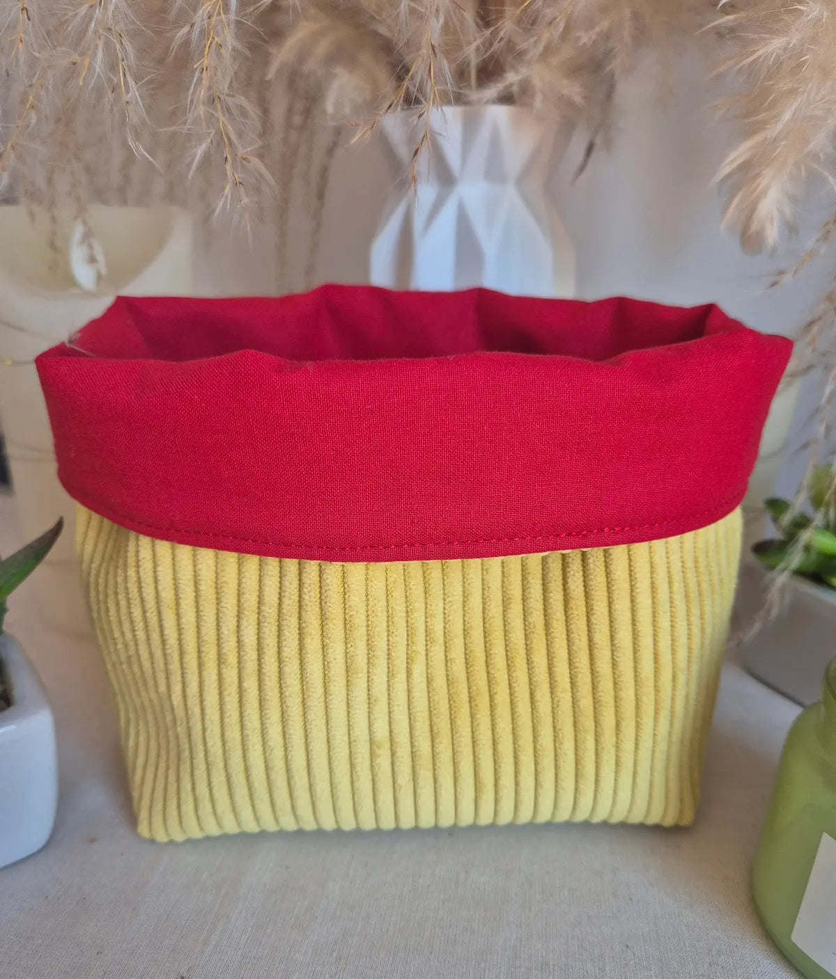 Coton Lavable Fleurs d'Automne – 10 x 10 cm
