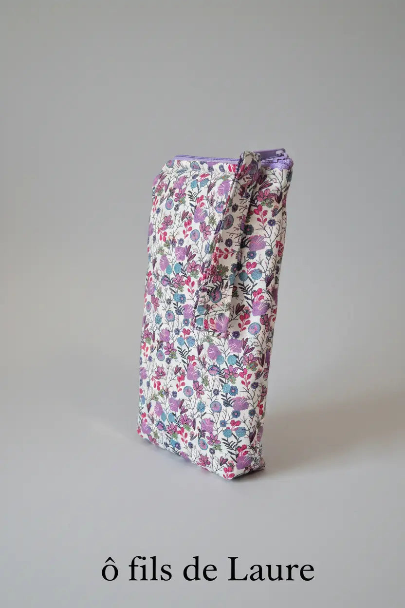 Étui à lunettes Bouquet Parme