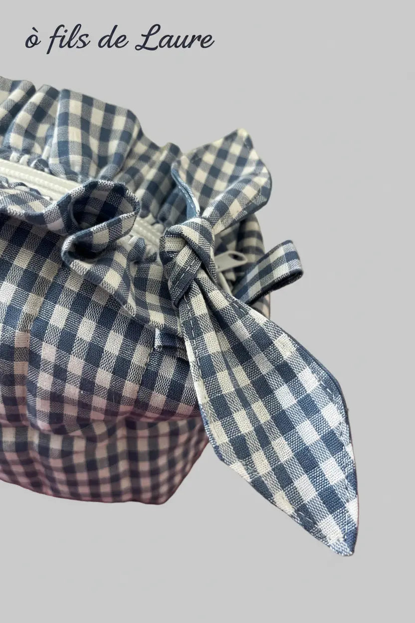 Trousse de toilette petite brise bleue