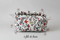 Trousse de toilette plumes d'ébène