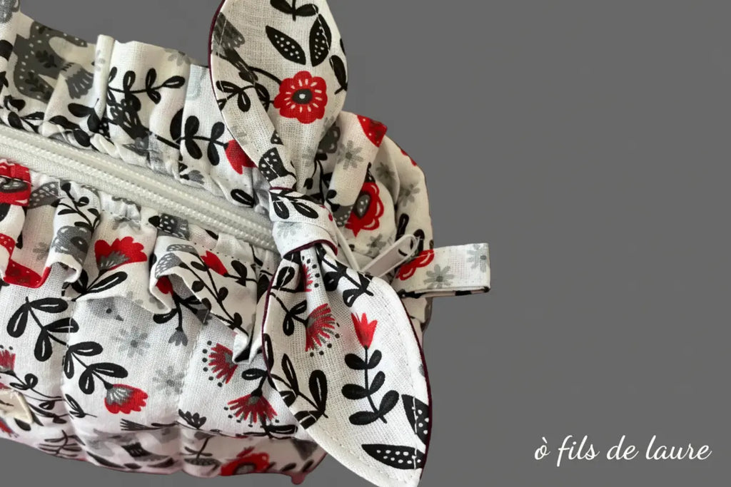 Trousse de toilette plumes d'ébène