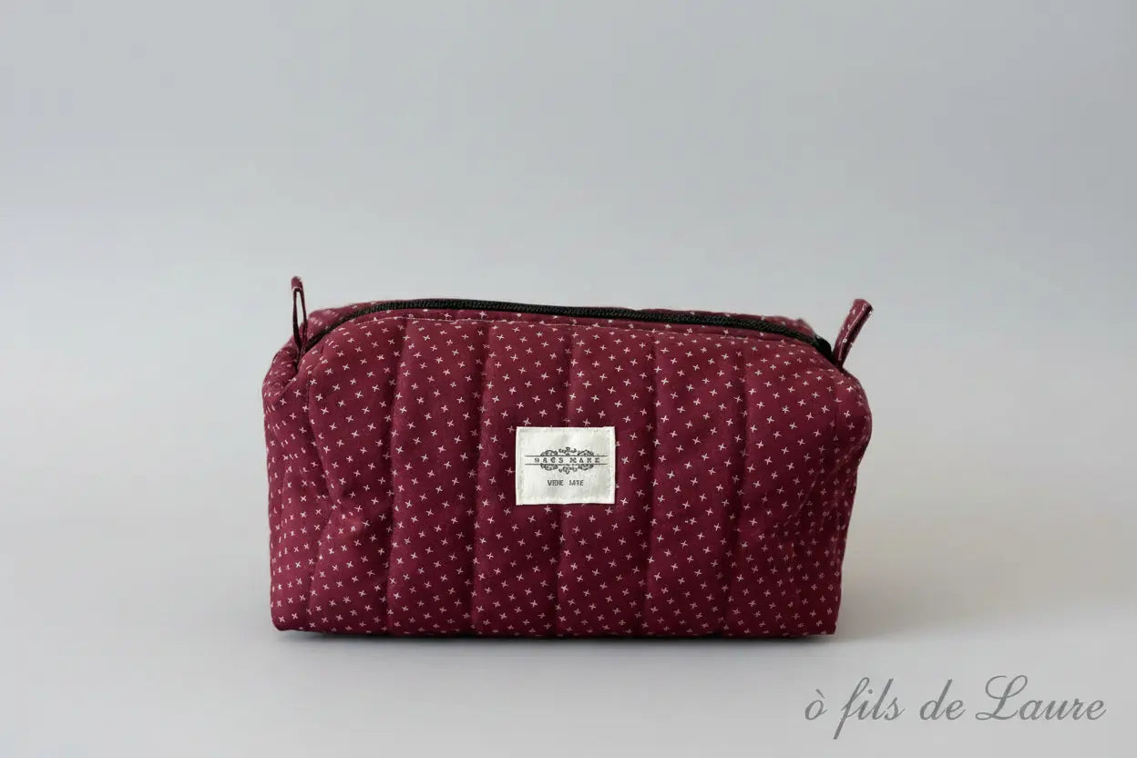 Trousse de toilette Bordeau homme
