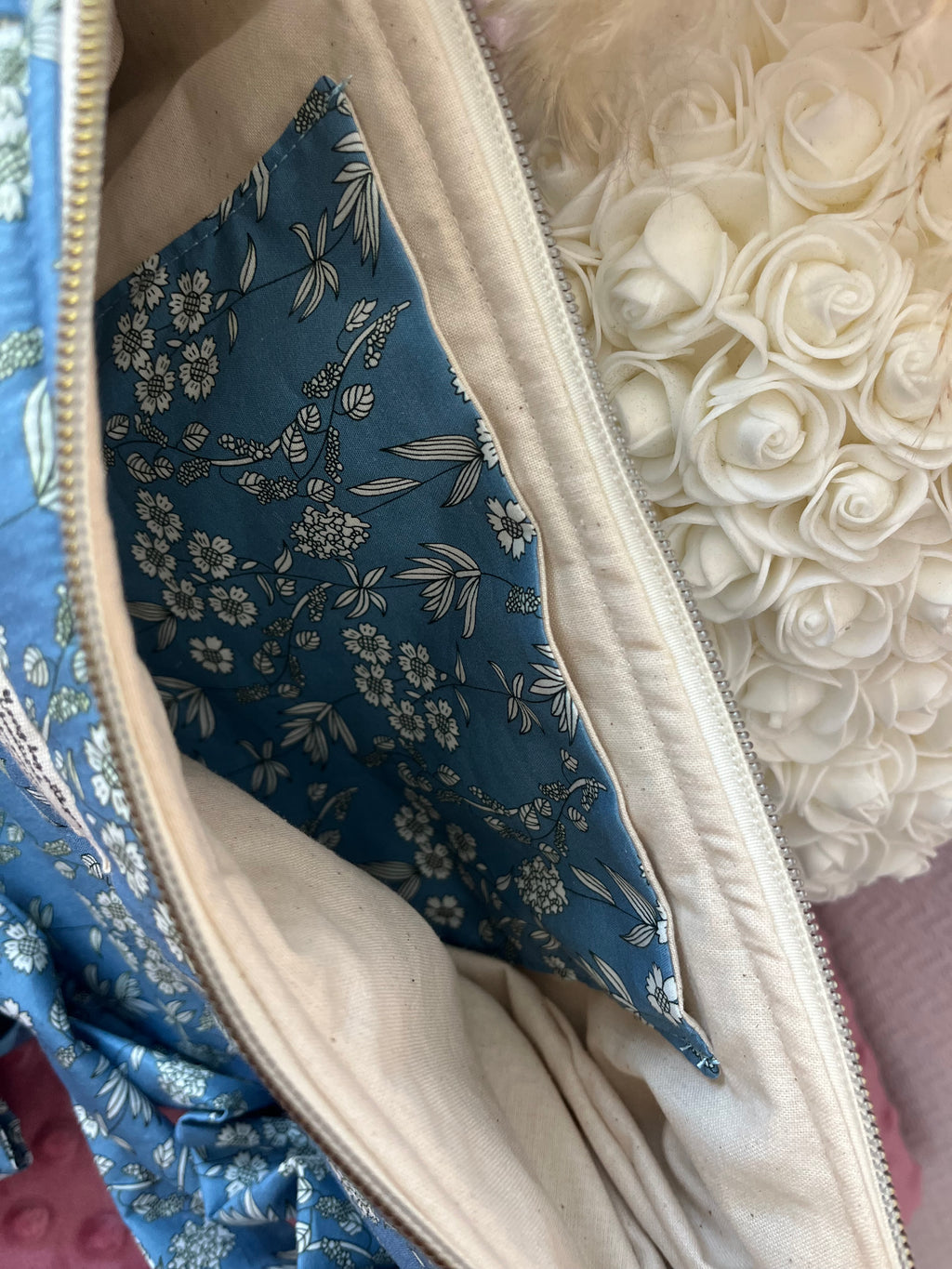 Sac demi lune Luna Myosotis