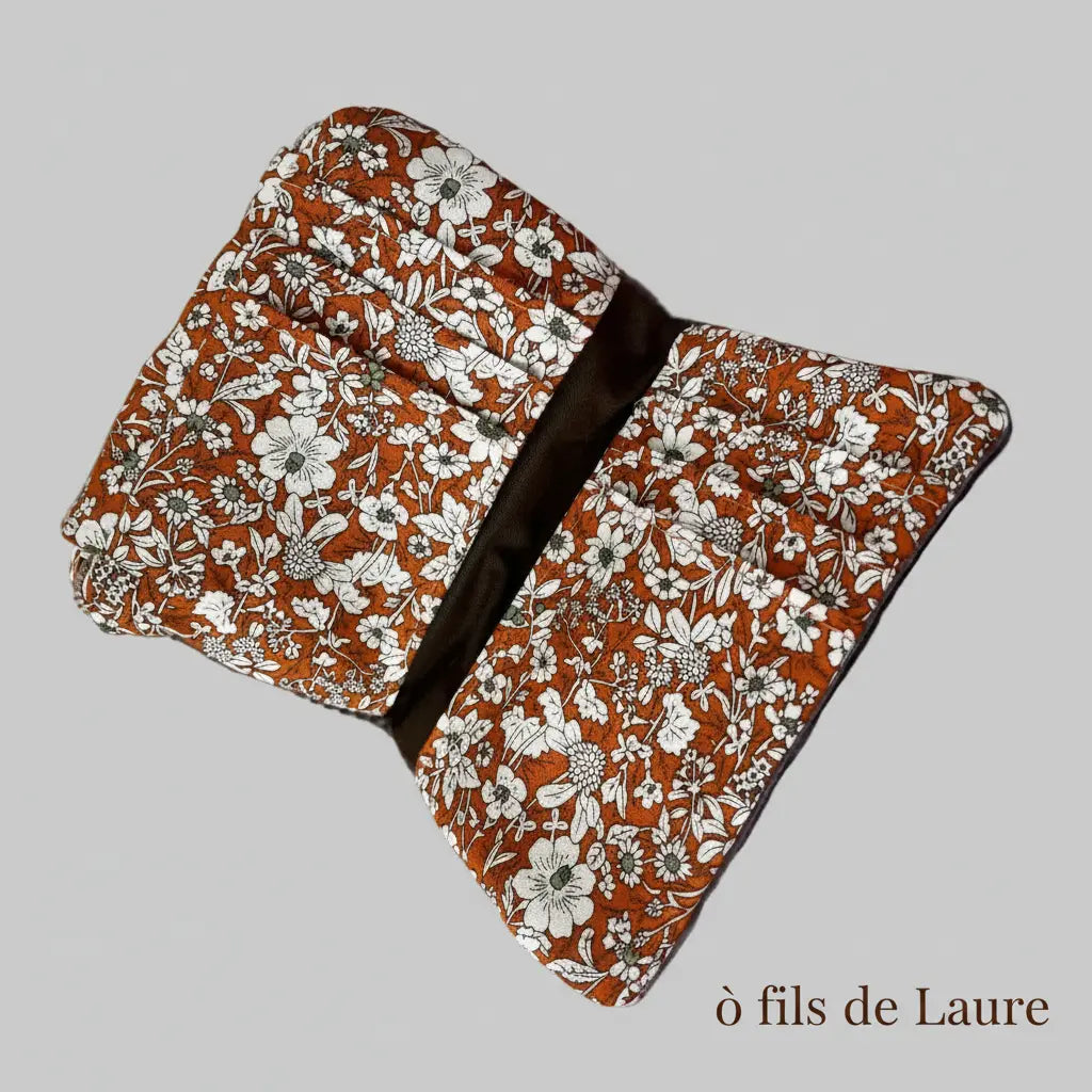 Porte-monnaie Terracotta Blossom