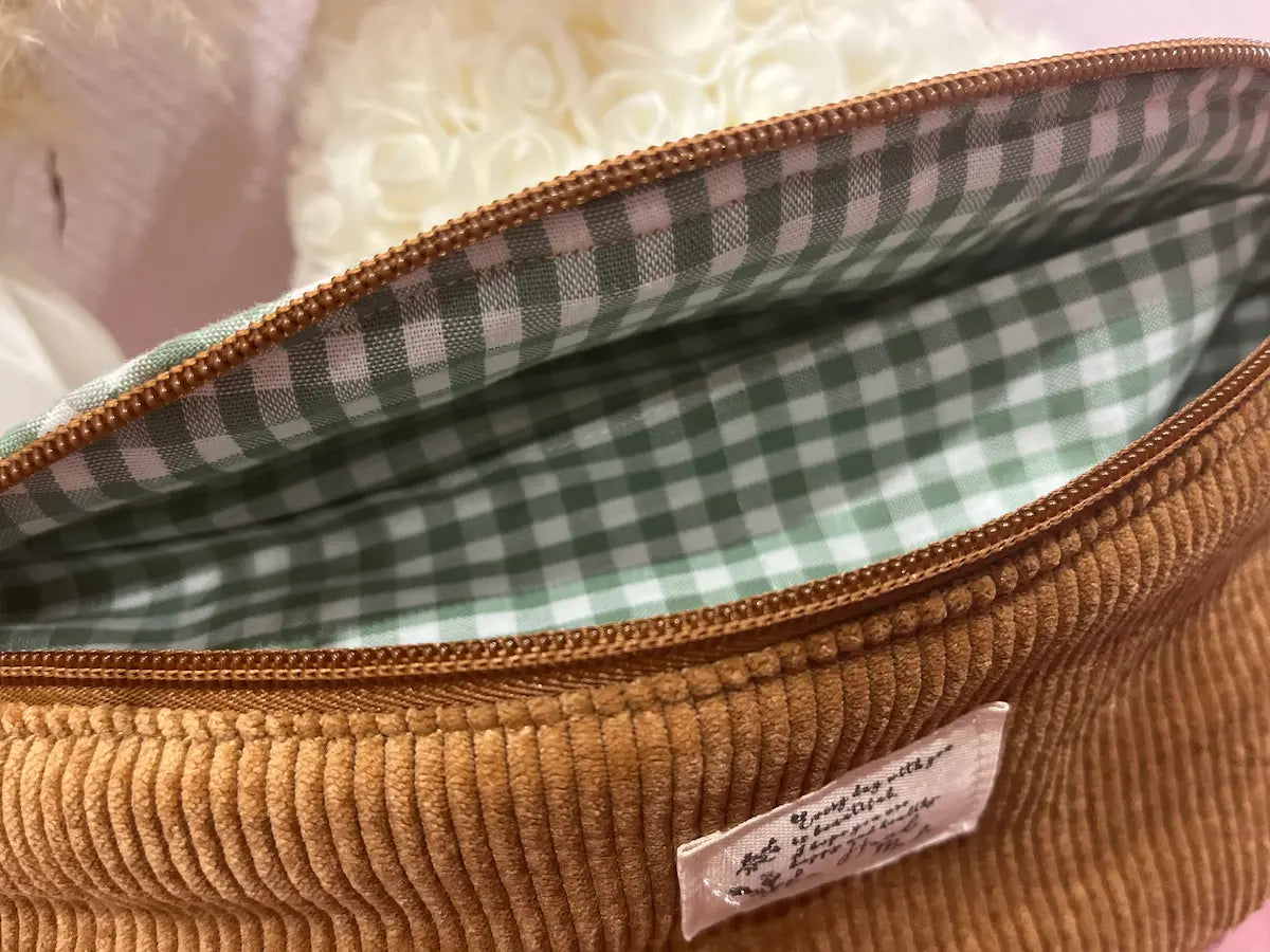 Sac Banane noisette vichy