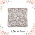 Coton Lavable Douceur Fleuri 14 x 14 cm
