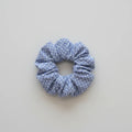 Chouchou Pois Bleu Délicat