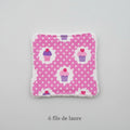 Coton Lavable Douceur Gourmande 10 x 10 cm